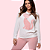 Pijama Longo Feminino em Plush de Algodão com Gato - Imagem 1