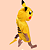 Pijama Fantasia Pikachu Verão Infantil e Adulto - Pokémon - Imagem 5
