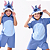 Pijama Fantasia Stitch Verão em Algodão Infantil e Adulto - Imagem 2