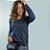 Pijama Longo em Algodão Calça Xadrez em Viscose - Imagem 4