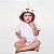 Pijama Fantasia Cosplay Kigurumi Algodão Curto Verão Infantil Baby Shark  Rosa - Imagem 3