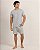 Pijama Masculino Curto em Algodão Listras Leves - Imagem 2