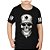 Camiseta Infantil Caveirão Preta - Imagem 1