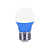 Lâmpada Bolinha LED Bivolt 3W Azul - Imagem 1