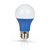 Lâmpada Bulbo LED Bivolt 7W Azul - Imagem 1
