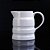 Jarra Bande - Porcelana Branca - 500 ml - Imagem 1
