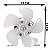 Micro Motor Ventilador 1/40 Freezer Balcão Expositor Biv - Imagem 2