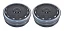 Kit 2x Roda Traseira Bocal Aspirador Electrolux Erg10/erg21 - Imagem 1