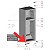 AVENTAL ESQUERDO P/ REFRIGERADOR ELECTROLUX TC56S - Imagem 3