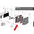 TAMPA TRASEIRA EVAPORADOR EPS ELECTROLUX  DF80; DF80X; DF82; DF82X; DI80X; DT80X - Imagem 3