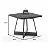 Mesa para Cozinha Átria 1593 Quadrada Aço C/tampo Madeirado 90x90cm Nogal/freijo Rose - Carraro Nogal/Freijo Rose - Imagem 6