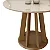 Mesa de Jantar Redonda 4 Lugares 120cm Rose Cinamomo/Off White - Imagem 10