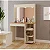 Penteadeira Camarim Eliza 1 Gaveta -150x92cm - Imagem 2