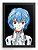 Quadro Decorativo A4(33X24) Anime Neon Genesis Evangelion Rei Ayanami Pilot - Imagem 1