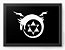 Quadro Decorativo A3 (45X33) Anime Fullmetal Alchemist Symbol - Imagem 1