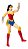 Boneco Mulher-Maravilha Wonderwoman Articulado Liga Da Justiça Sunny 2205 - Imagem 3