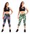 Calcas Legging Corsario Plus Size Estampada Suplex Grosso - Imagem 4