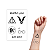 Tatuagem Temporária | Símbolos Bruxo - Imagem 5