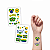 Tatuagem Temporária Torcida Copa Infantil Banca | Bandeira do Brasil - Imagem 1