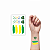 Tatuagem Temporária Torcida Copa Banca | Brasil - Imagem 1