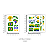 Tatuagem Temporária + Glitter Torcida Copa do Mundo | Futebol Verde e Amarelo - Imagem 5