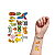 Tatuagem Temporária Torcida Copa do Mundo Futebol | BrasilCore - Imagem 1