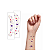 Tatuagem Temporária Facial Grupo Coreano BT7 Army Metalizado - Imagem 5