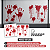 Adesivo Vinílico Transparente Mãos de Sangue Halloween - Imagem 3