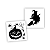 Adesivo Vinílico Transparente Bruxa Abóbora Pumpkin Aranha - Imagem 7