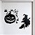 Adesivo Vinílico Transparente Bruxa Abóbora Pumpkin Aranha - Imagem 6