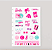 Folhas de Adesivos By Barbie Pink - Caderno Inteligente - Imagem 2