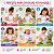 Kit 6 Aventais Plástico Infantil Transparente para uso escolar - Imagem 6