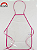 Kit 6 Aventais Plástico Infantil Transparente para uso escolar - Imagem 7