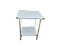 MESA DE INOX COM PLANO INFERIOR LISO 70x70x85 - Imagem 1