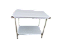 MESA DE INOX COM PLANO INFERIOR LISO 100X70X85 - Imagem 1
