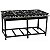 FOGÃO INDUSTRIAL 8 BOCAS 40X40 SEM FORNO BAIXA PRESSÃO - Imagem 1