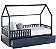 Cama Montessori  4 em 1 Azul Navy COM cama auxiliar Puppi - Imagem 1