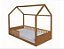 Cama Montessori 4 em 1 Madeira Mel COM cama auxiliar Puppi - Imagem 2