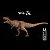 GIGANOTOSAURUS NANMU 2021 LARANJA "BEHEMOTH" FIGURA DINOSSAURO JURASSIC WORLD DINOSSAUROS DE COLEÇÃO - Imagem 1