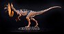 DILOPHOSAURUS I-TOY 2021 DINOSSAURO JURASSIC PARK RÉPLICA COM BASE - Imagem 2