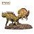 YANGCHUANOSAURUS VS. CHUNKINGOSAURUS PNSO DIORAMA DINOSSAUROS BATALHANDO MODELO PLÁSTICO - Imagem 11