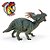 STYRACOSAURUS PAPO 2022 MINIATURA DE DINOSSAURO BRINQUEDO BONECO COLECIONÁVEL ESTIRACOSSAURO AZUL - Imagem 1