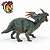 STYRACOSAURUS PAPO 2022 MINIATURA DE DINOSSAURO BRINQUEDO BONECO COLECIONÁVEL ESTIRACOSSAURO AZUL - Imagem 2