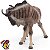 GNU PAPO BRINQUEDO ANIMAL AFRICANO SELVAGEM EM MINIATURA - Imagem 4