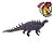 POLACANTHUS PAPO 2017 DINOSSAURO EM MINIATURA FIGURA COLECIONÁVEL IMPORTADO POLACANTO - Imagem 2