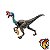 OVIRAPTOR PAPO AZUL 2017 MINIATURA DE DINOSSAURO COLECIONÁVEL BRINQUEDO REALISTA - Imagem 4