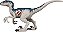 VELOCIRAPTOR EXTREME DAMAGE JURASSIC WORLD DOMÍNIO MATTEL - Imagem 1