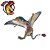 DIMORPHODON PAPO 2017 MINIATURA BRINQUEDO DE PTEROSSAURO FIGURA COLECIONÁVEL DIMORFODON - Imagem 9