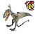 DIMORPHODON PAPO 2017 MINIATURA BRINQUEDO DE PTEROSSAURO FIGURA COLECIONÁVEL DIMORFODON - Imagem 10