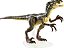 VELOCIRAPTOR JURASSIC PARK 3 AMBER COLLECTION JURASSIC WORLD MATTEL - Imagem 1